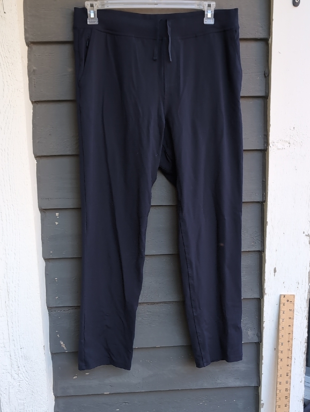 Sketchers Slip On Navy Stretch Active Pants Size Large